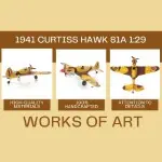 AJ004 1941 Curtiss Hawk 81A 1:29 
